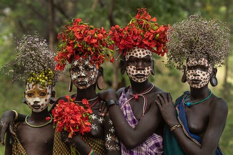 african village naked|The Surma Tribe, Ethiopia .